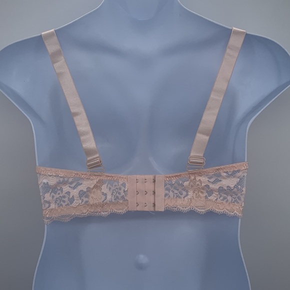 Mopas Padded Lace "Peach" Bra Size 38DD - Picture 4 of 8